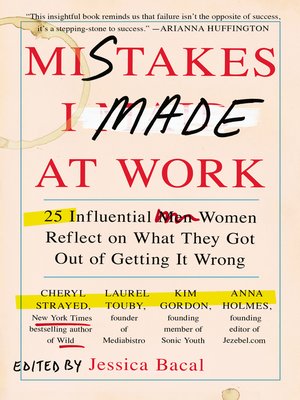 cover image of Mistakes I Made at Work